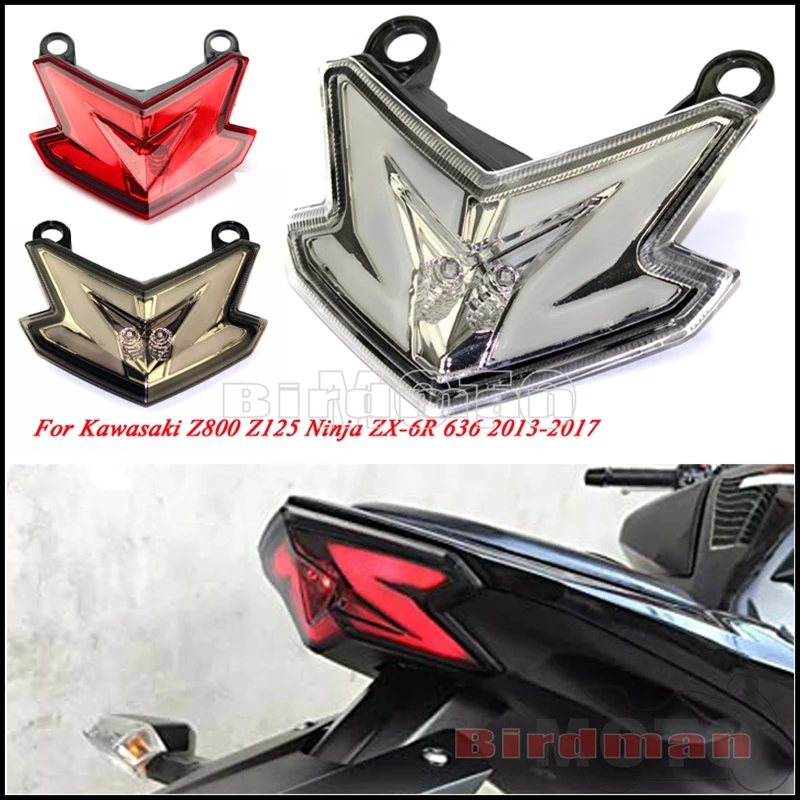 

Задний фонарь для Kawasaki Z800 Z125 Ninja ZX6R 636 2013-2017, 12 В