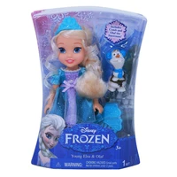 disney frozen elsa anna princess olaf bell microphone smart singing lights cute doll kids toys anime figure toys for girls gifts