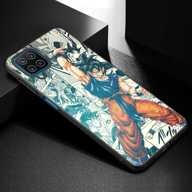 Аниме чехол для телефона Son Goku Samsung Galaxy M30 M31 S M23 M32 5G M11 M12 M21 M22 M51 M52 Note 10 Lite 20 Ultra J4 J6 + J8