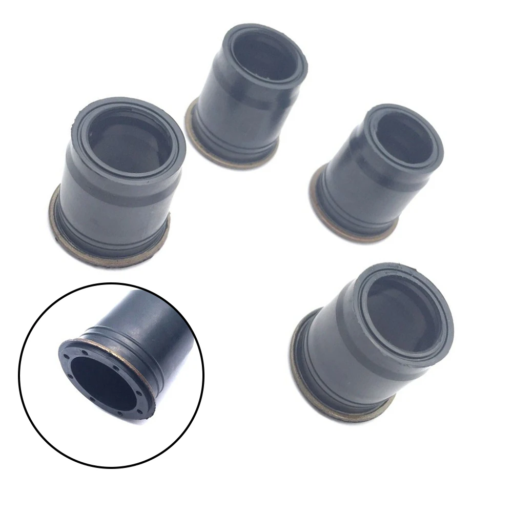 

Fuel Injector Oil Seals 4pcs Black Car Accessories Diesel Fuel Injector For Mazda 3 5 6 Oil Seals Plastic Truck Car