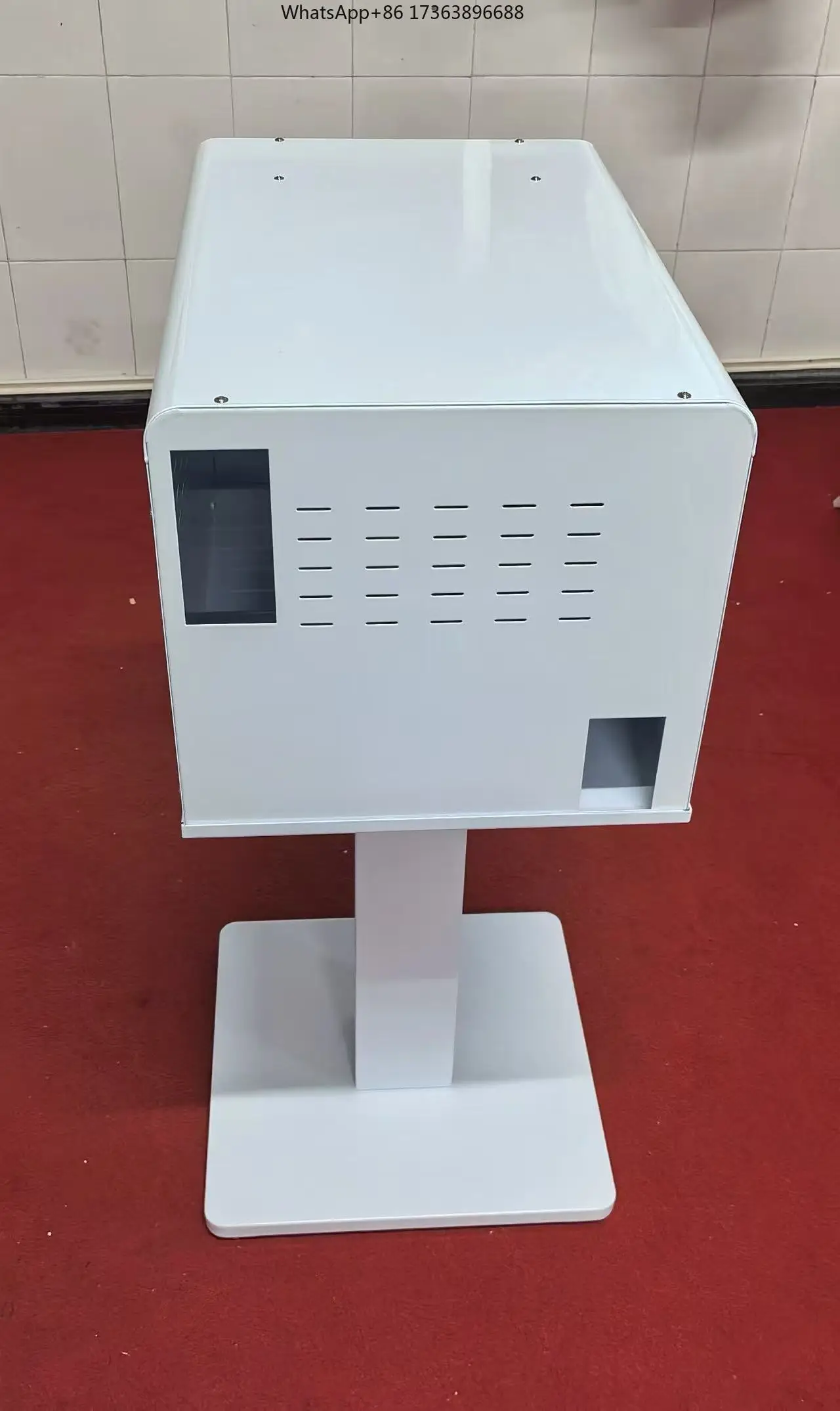 Фото Прочный металлический корпус для принтеров DNP RX1HS HITI P525L со встроенным лотком для бумаги, USB, водонепроницаемый, для мероприятий и вечеринок №4