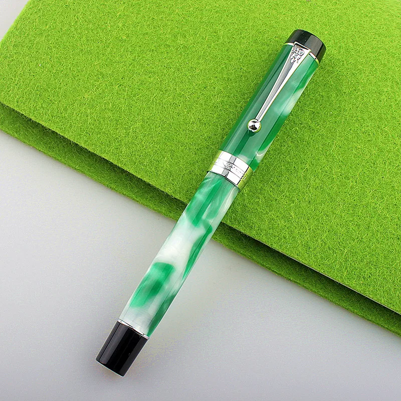 

Jinhao 100 Centennial Resin Fountain Pen Iridium EF/M/Bent Nib with Converter Ink Pen Business Office School Gift Pen
