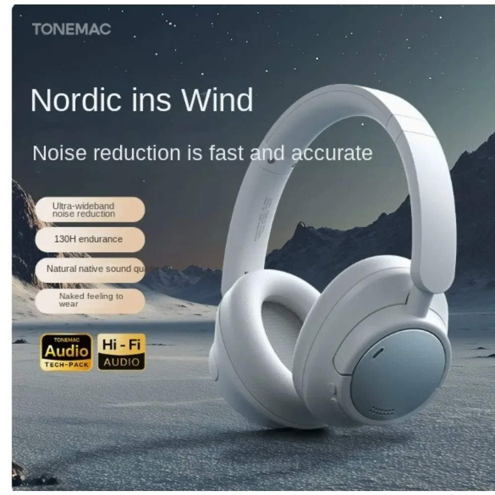 TONEMAC H7Pro головная повязка активное шумоподавление наушники Bluetooth диафрагма