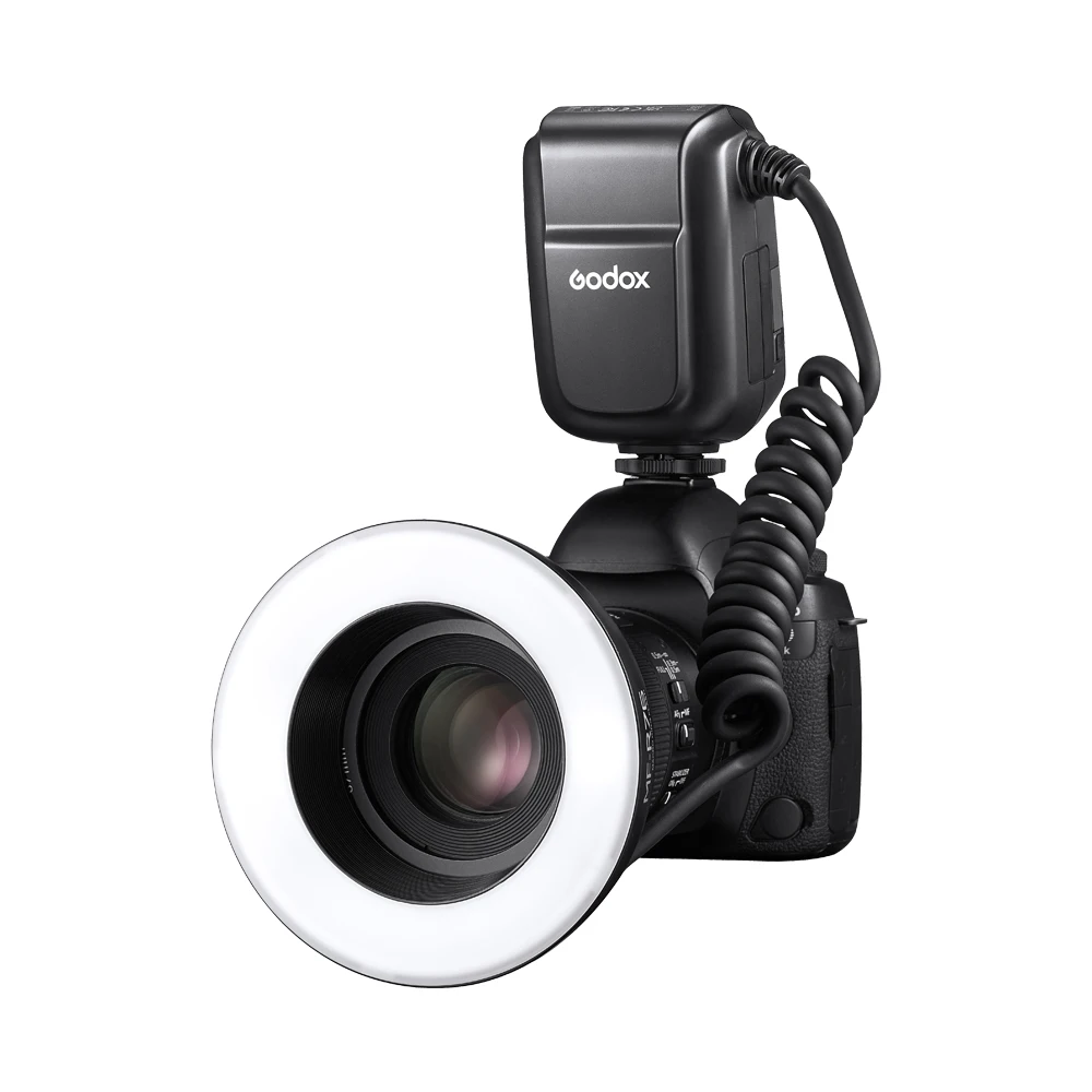 

Godox MF-R76 RING76 5000K Macro LED Ring Light Macro Speedlite Flash Light for DSLR Camera