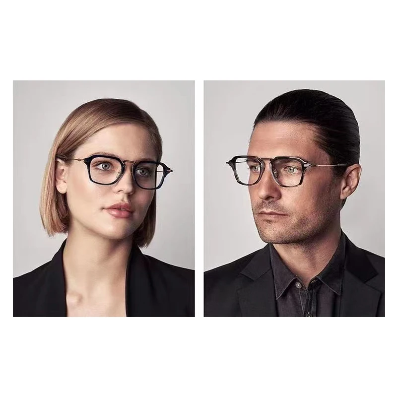 Оправа для очков в ретро-стиле мужчин и женщин квадратные винтажные оптические