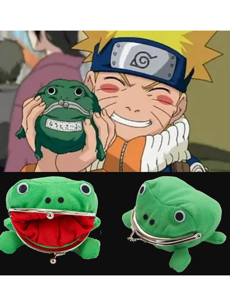 Кошелек с рисунком лягушки из аниме Наруто |