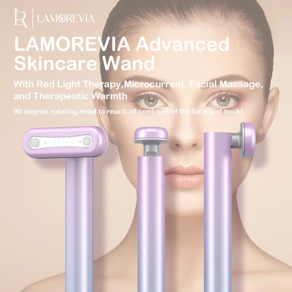 Новый EMS массажер для глаз инструмент красоты микротоковый цветной свет