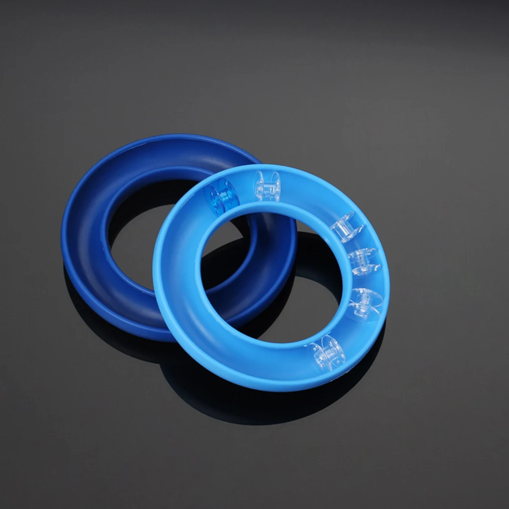 

2 шт держатель катушки легкий Ящик для хранения резиновое кольцо швейные инструменты