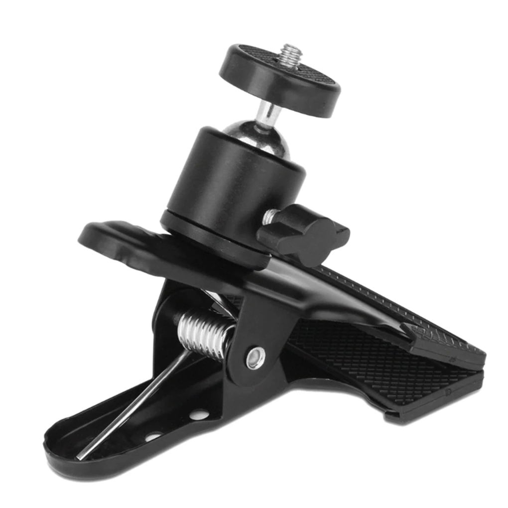 

Level Multifunctional Clamp Bracket Powerful Clamp Tripod Head Clamp Tool 1 4 adapter Grip Mount