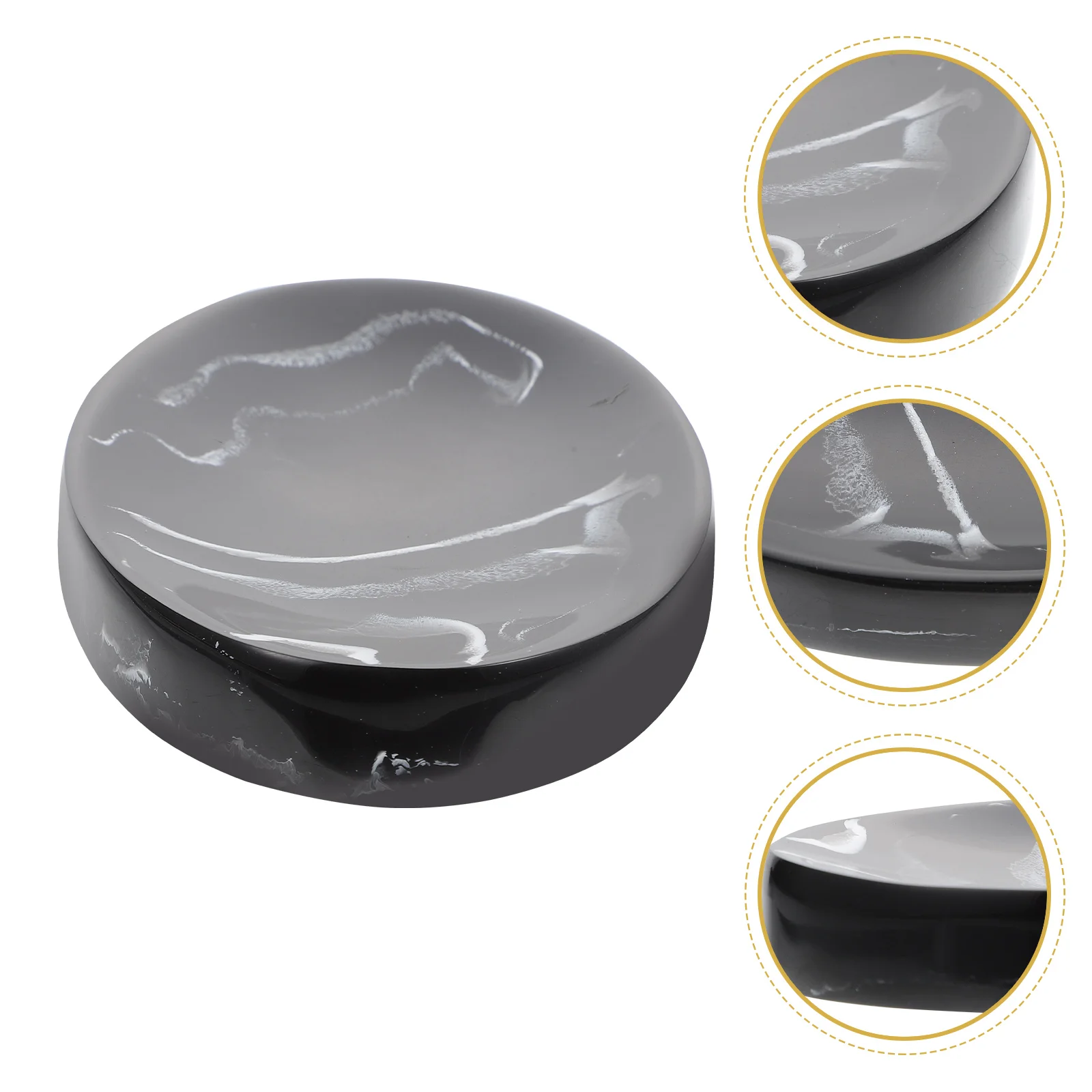 

Marble Soap Dish Pattern Holder Hotel Sponge Tray Kitchen Case Household Bathroom Design Esponja Para Ba Golden