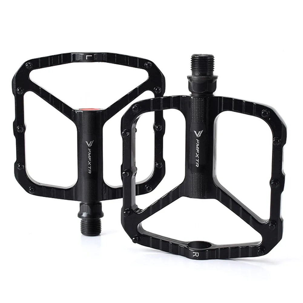 

1 Pair Spike Type Anti-slip Bicycle Pedal Road MTB Bike Double DU Bearing Pedals Lightweight Widened Tread Cycling Pedal L + R