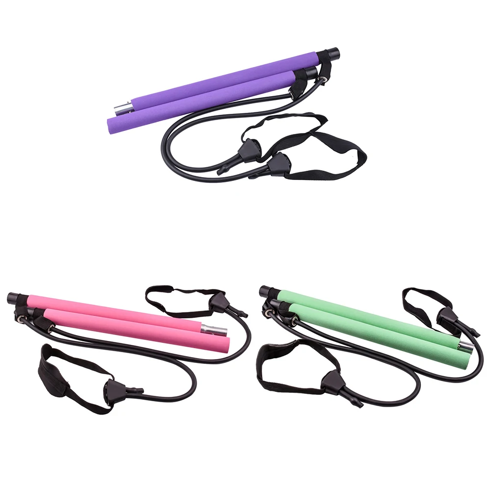 

Эластичные ленты для пилатеса, набор для упражнений, женские складные ленты для фитнеса, тренажерного зала, ног, бедер, эластичная петля, обо...