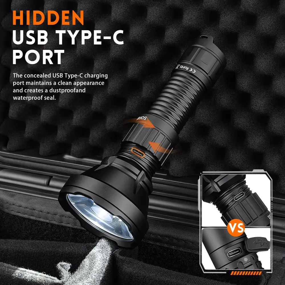 Sofirn SF26 тактический фонарик