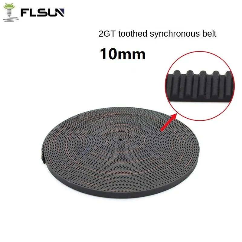 

Ремень синхронный FLSUN V400, 2 Гт, 10 мм, Длина синхронизации 500 см