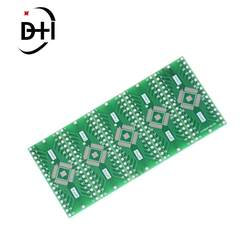 5 шт. HTQFP QFN32 к DIP32 QFN32 0,8/0,65 мм QFP32 QFP32 PQFP LQFP Адаптерная Пластина