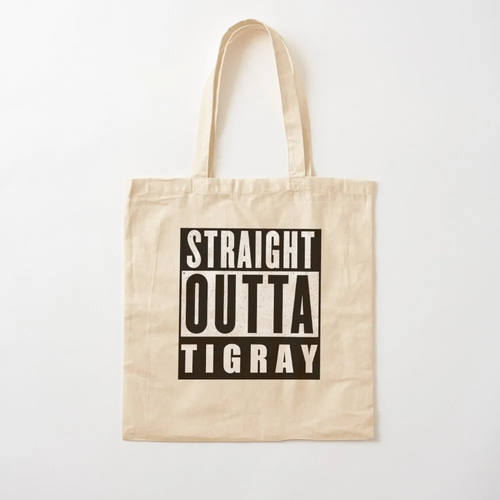 Прямая сумка-тоут Outta Tigray тканевая сумка женская на заказ складная для