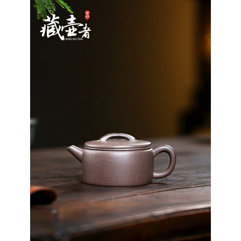 

Чайный чер Ван, Национальный старший инженер, ручная работа Hanwa чайник Huanglongshan сырая руда Crabshell зеленый Yixing Фиолетовый Глиняный чайный горшок