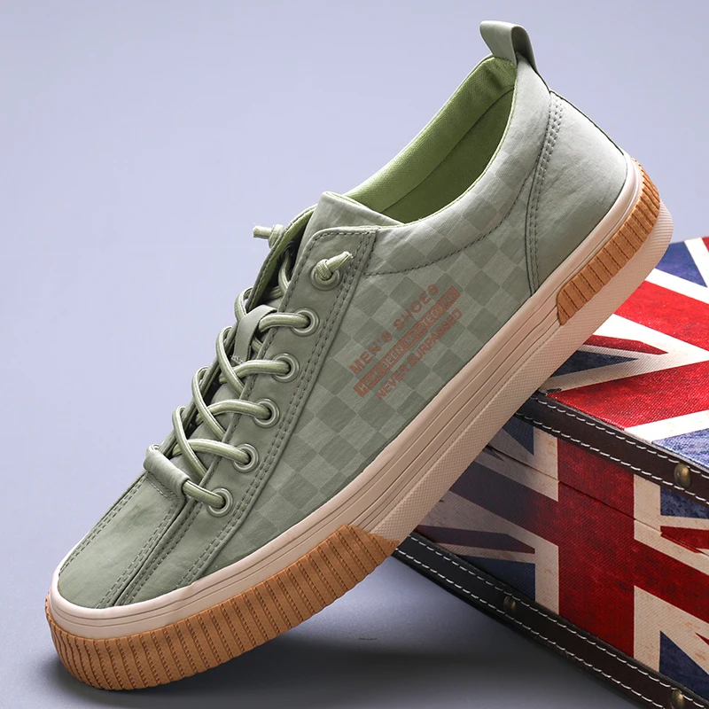 Мужские тканевые туфли на плоской подошве Gaobang