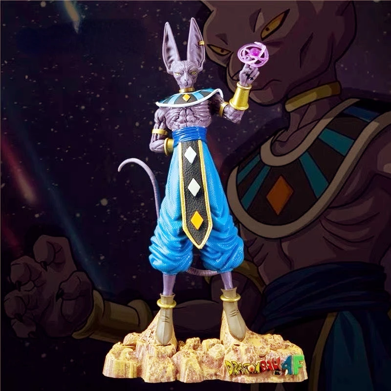 

30cm Anime Figure Dragon Ball Z Figure Beerus God Of Destruction Figure Pvc Action Figure Collection Desktop Kids Toys Boy Gift