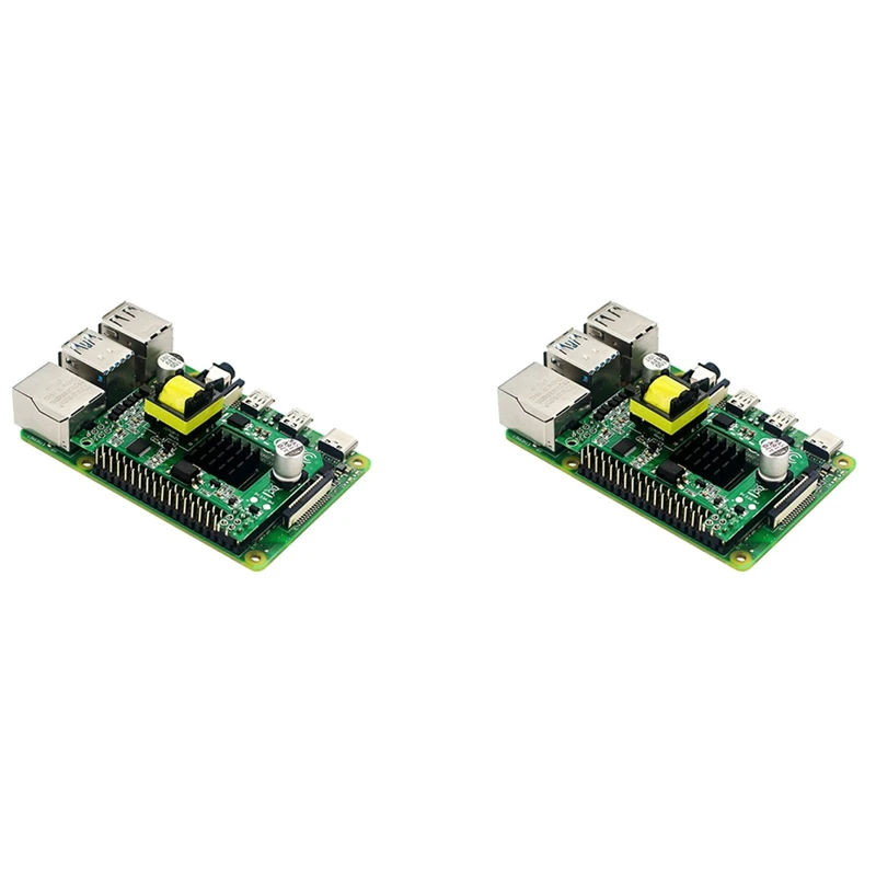 

2X For Raspberry Pi 4B POE Module Power Over Ethernet IEEE 802.3Af Standard Switches POE Hat