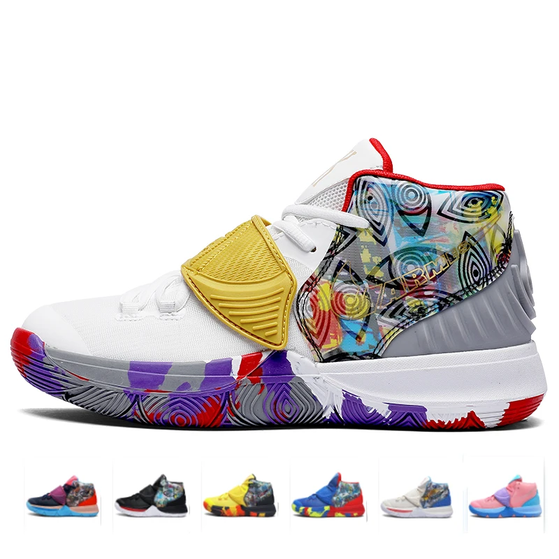 

Новые Высокие баскетбольные туфли, мужские уличные кроссовки, мужская износостойкая дышащая Спортивная обувь унисекс