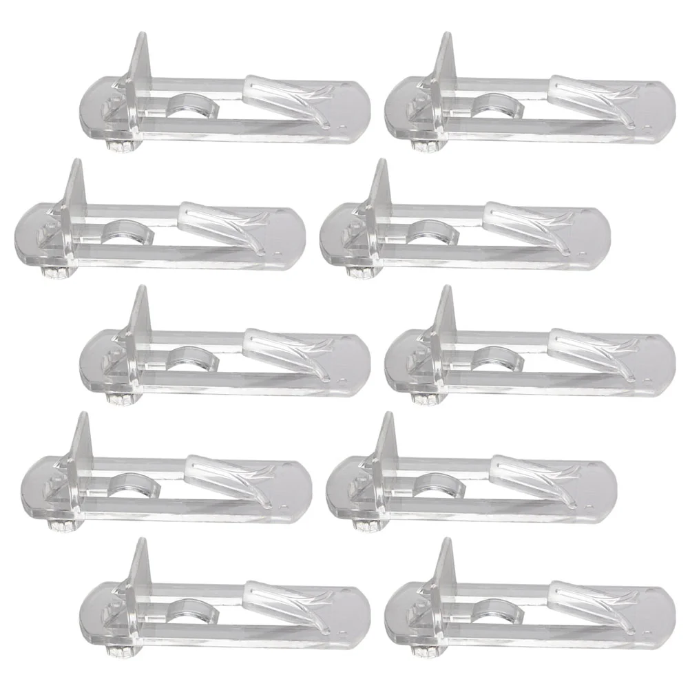 

Shelf Bracket Floating Cabinet Support Pegs Clipskitchenblindlocking Invisible Diy Mantel Metal Clipbrackets Clear Furniture