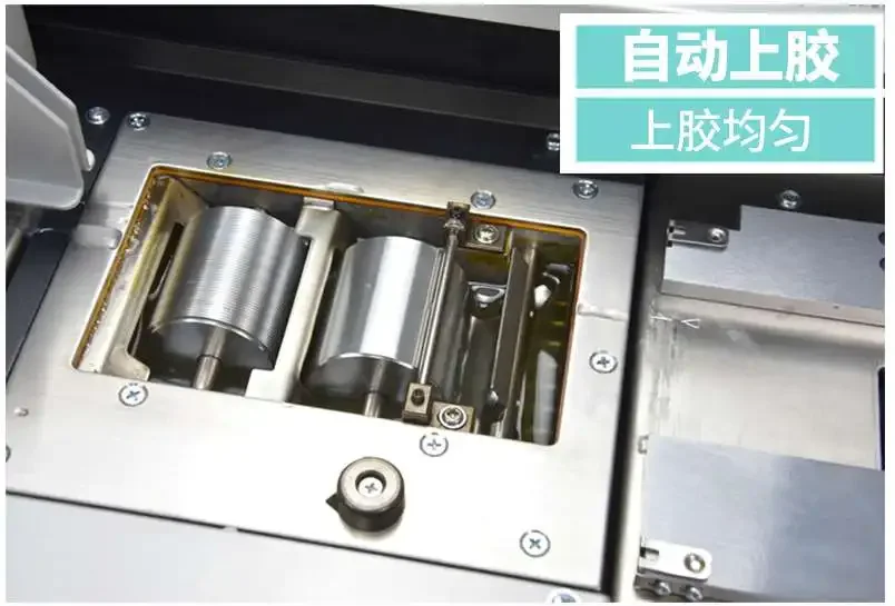 Настольная машина для переплета клея с двумя роликами DX-R40S