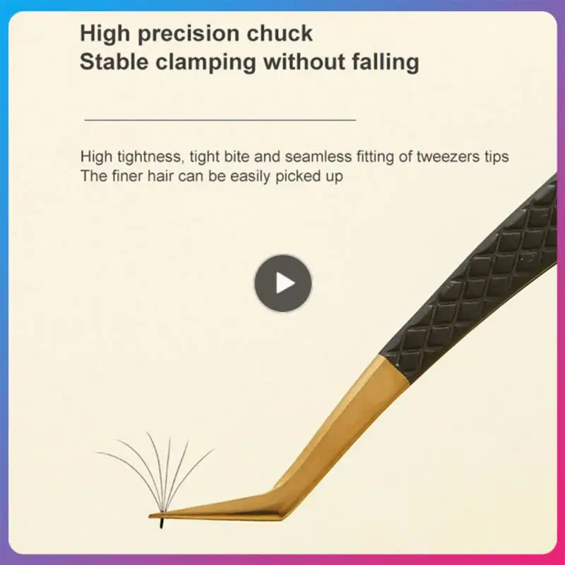 

Lash Tweezers Set False Eyelash Extension Clip Pliers Eyebrow Tweezers For Hair Nail Art Soldering Lash Tongs Makeup Tools