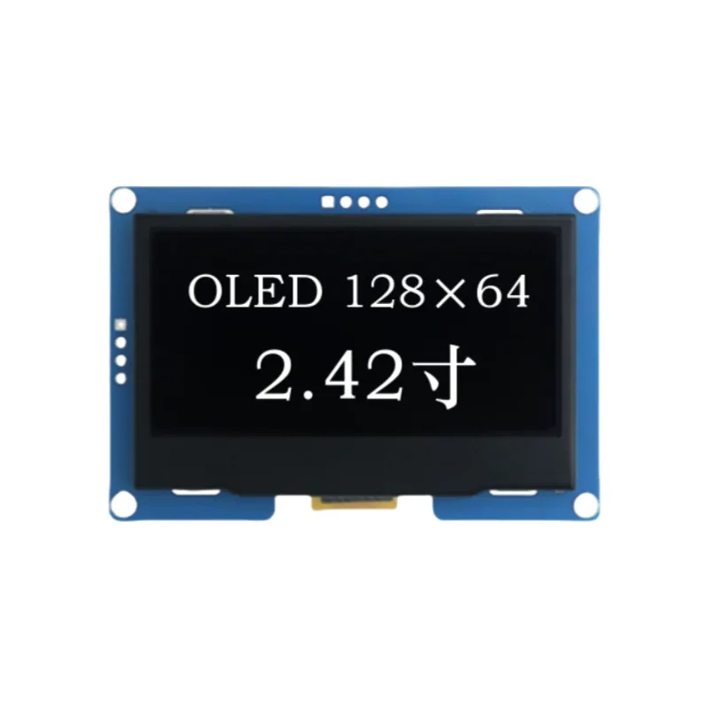 2,42-дюймовый OLED LCD-экран, 4-контактный монохромный экран IIC SSD1309, маленький экран, модуль дисплея 128x64 (art.: 3920dcbadcc20) - 3920dcbadcc20