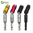 Магнитное поворотное сверло для отвертки Binoax, шестигранное быстросъемное крепление 14 дюйма, удлинитель направляющая дрель бит