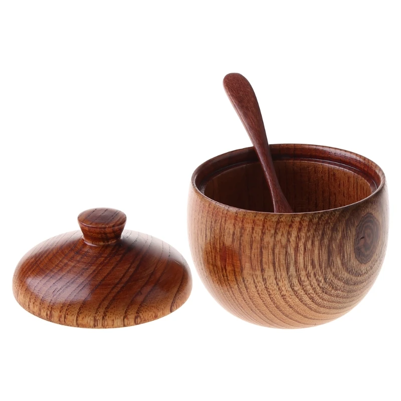 

Wooden Seasoning Box Spice Jar Household Combination Home Kitchen Coffee Bar Environmentally Friendly Gift Unique Design