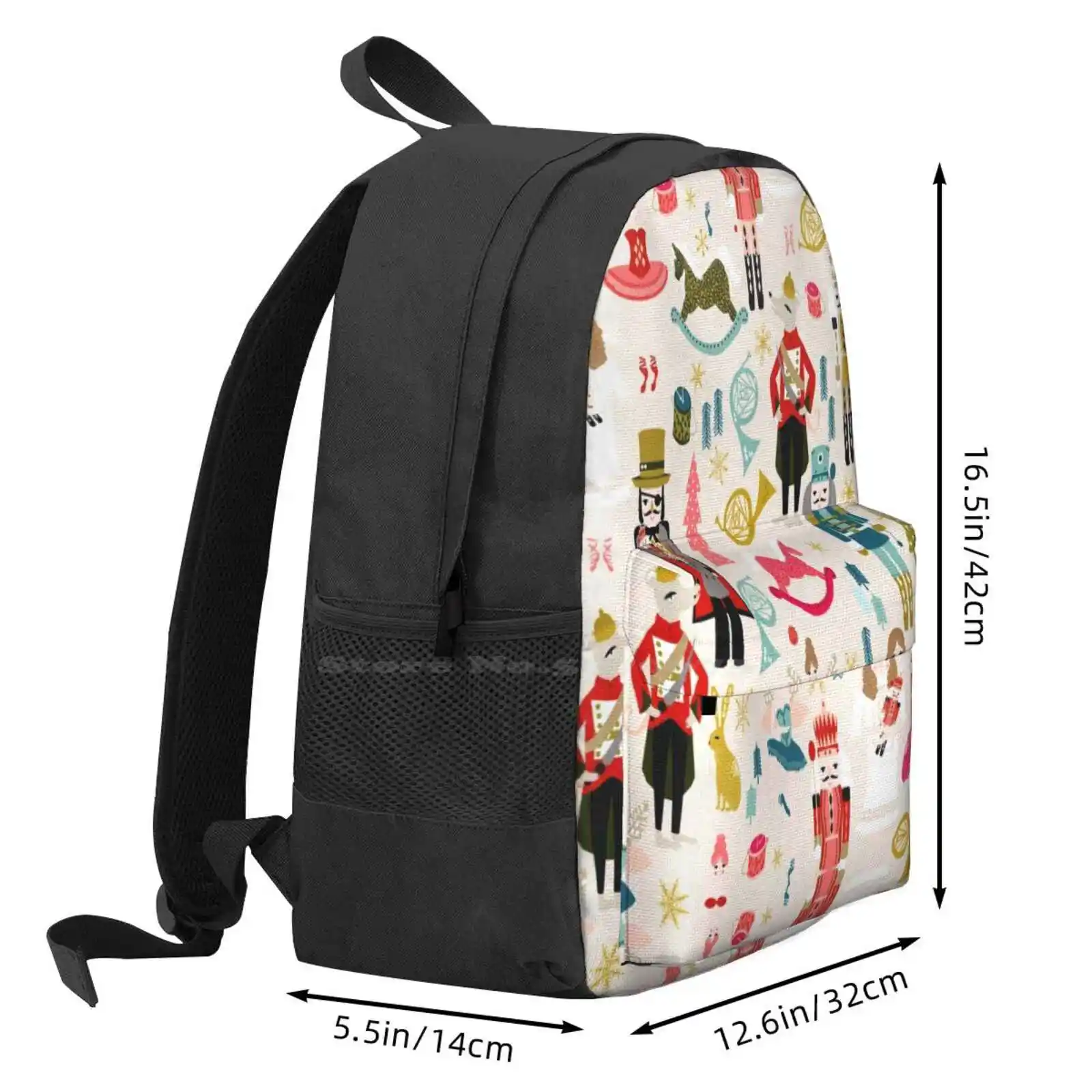 Школьный рюкзак с надписью The nut cracker от Andrea Lauren лидер продаж модные сумки Tchaikovsky