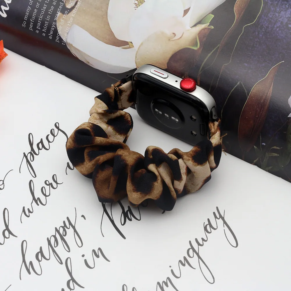 Фото Ремешок для часов с леопардовым принтом для Huawei Fit 3/Fit 4 Pro/Fit 4, сменный ремешок для умных часов, эластичный нейлоновый резинка для волос, браслет №5