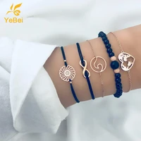 beaded bracelets for women 2022 summer cool bracelets set pack 5pcs bohemian jewelry gifts for couples free shipping items