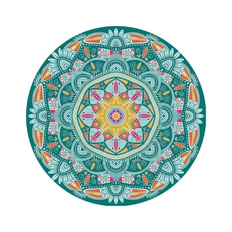 

Силиконовая круглая подставка под чашку с узором мандала