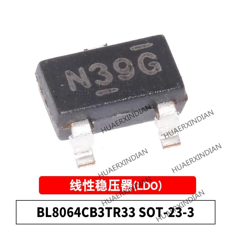 

10PCS/LOT New Original BL8064CB3TR33 SOT-23-3 Type N3 3.3V In Stock