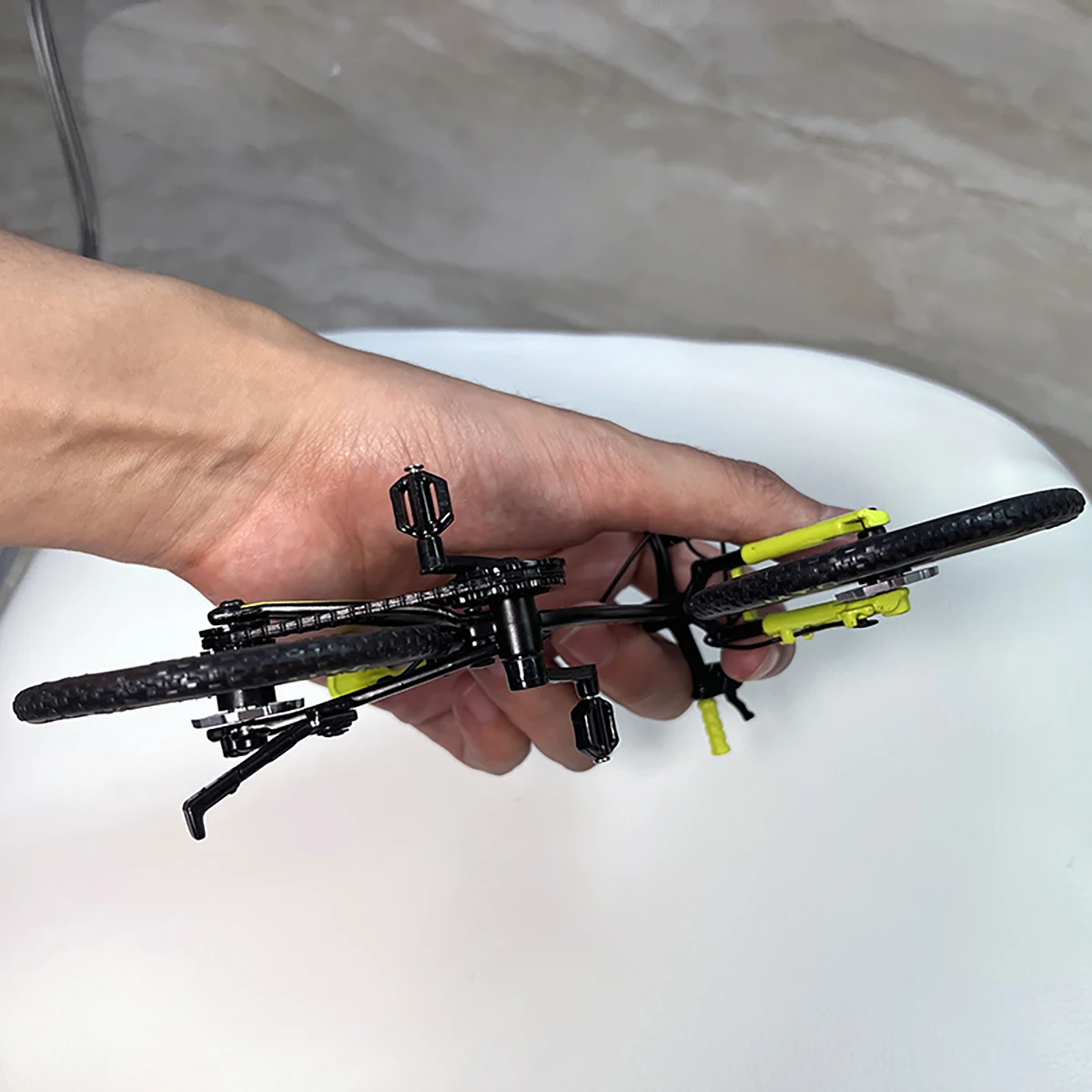 Мини-металлическая модель велосипеда в масштабе 1:10 для взрослых и детей