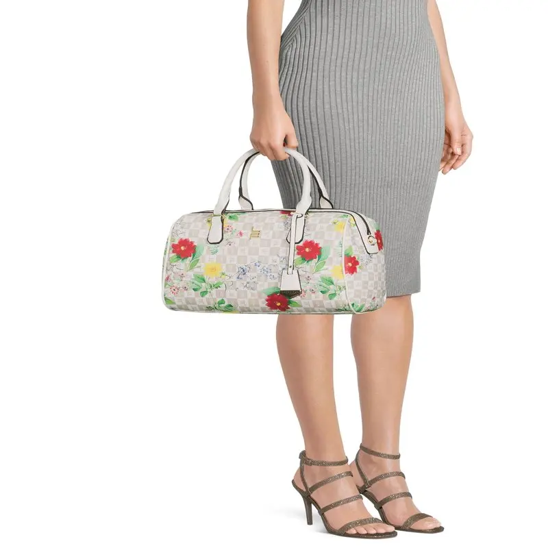 Women's Adult Calla  Satchel Handbag White