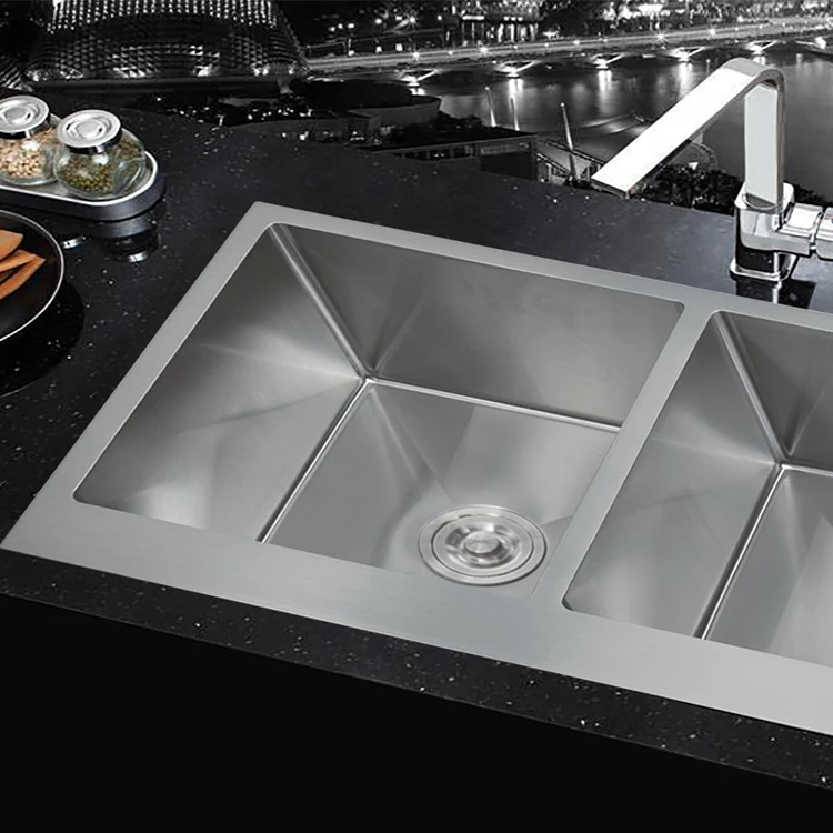 Оптовая продажа фартук из нержавеющей стали передняя кухонная мойка для