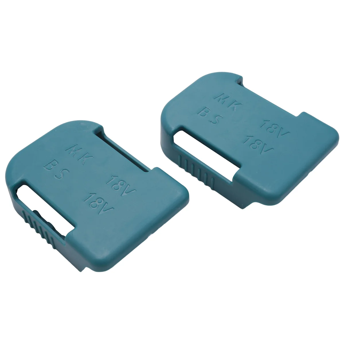 

5Pcs Battery Storage Rack Battery Holder Case for 18V Fixing Devices(Blue)