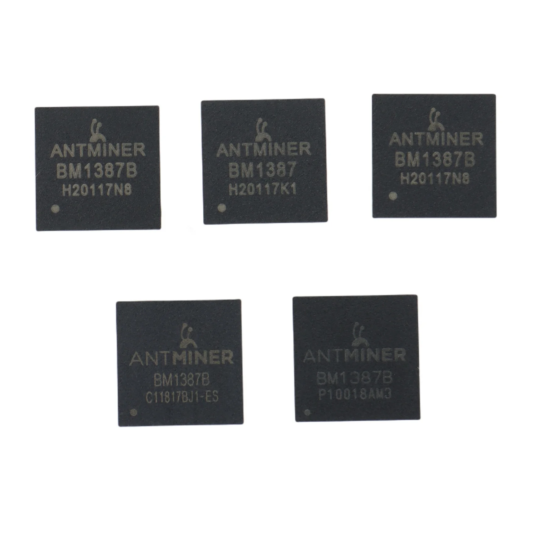 

5 Pcs BM1387 BM1387B Chip QFN for Bitcoin Miner S9 S9I T9 T9+ Chip Free S9 Hash Board