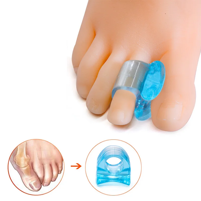 

Big Toe Separator Bone Corrector Straightener Silicone Gel Thumb Valgus Foot Finger Protector Bunion Adjuster Feet Tool