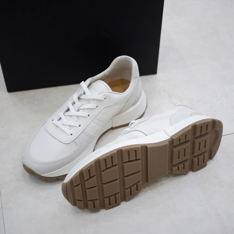 Осенние минималистичные модные женские туфли Maxdutti из воловьей кожи 2024 женская