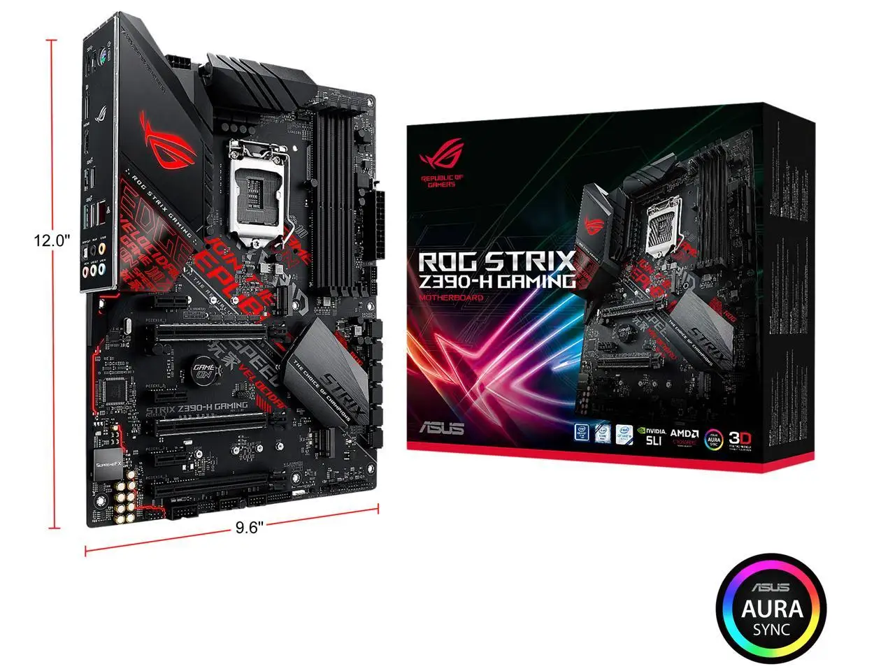 

For Asus ROG STRIX Z390-H GAMING Motherboard Desktop Intel Z390 Z390M DDR4 Motherboard LGA 1151 i7/i5/i3 USB3.0 SATA3 New