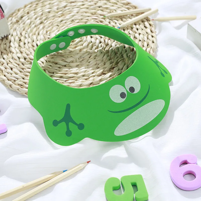 

Baby Products Cartoon Baby Shower Cap Ear Protection Waterproof Hat Baby Shower Cap Baby Products Children's Shampoo Cap