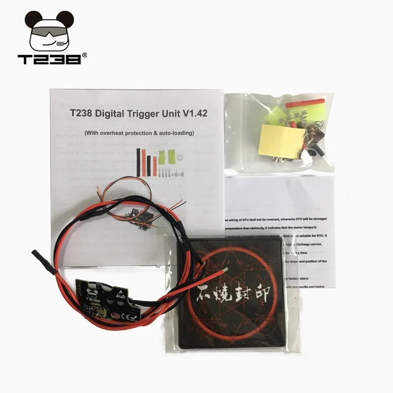 Цифровой триггер T238 V1.42 с защитой от перегрева программируемые регулируемые