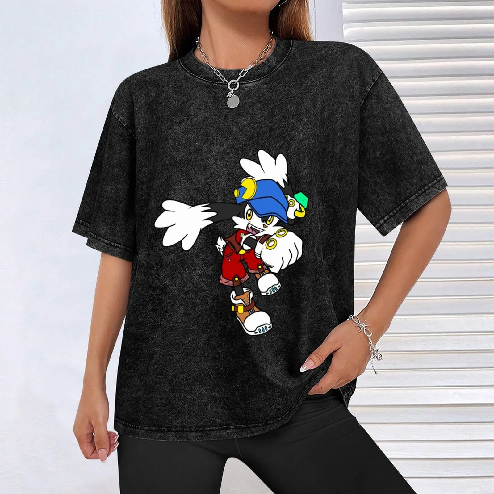 Klonoa's Re-design футболка хлопок мужская