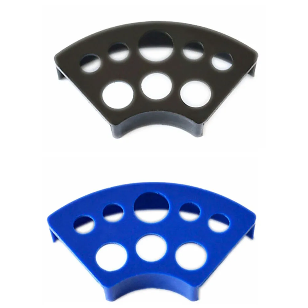 

2Colors Plastic 8 Cap Holes Tattoo Cup Holder Professional Ink Pigment Cup Bracket Trailer Supplies Tattoo Tool
