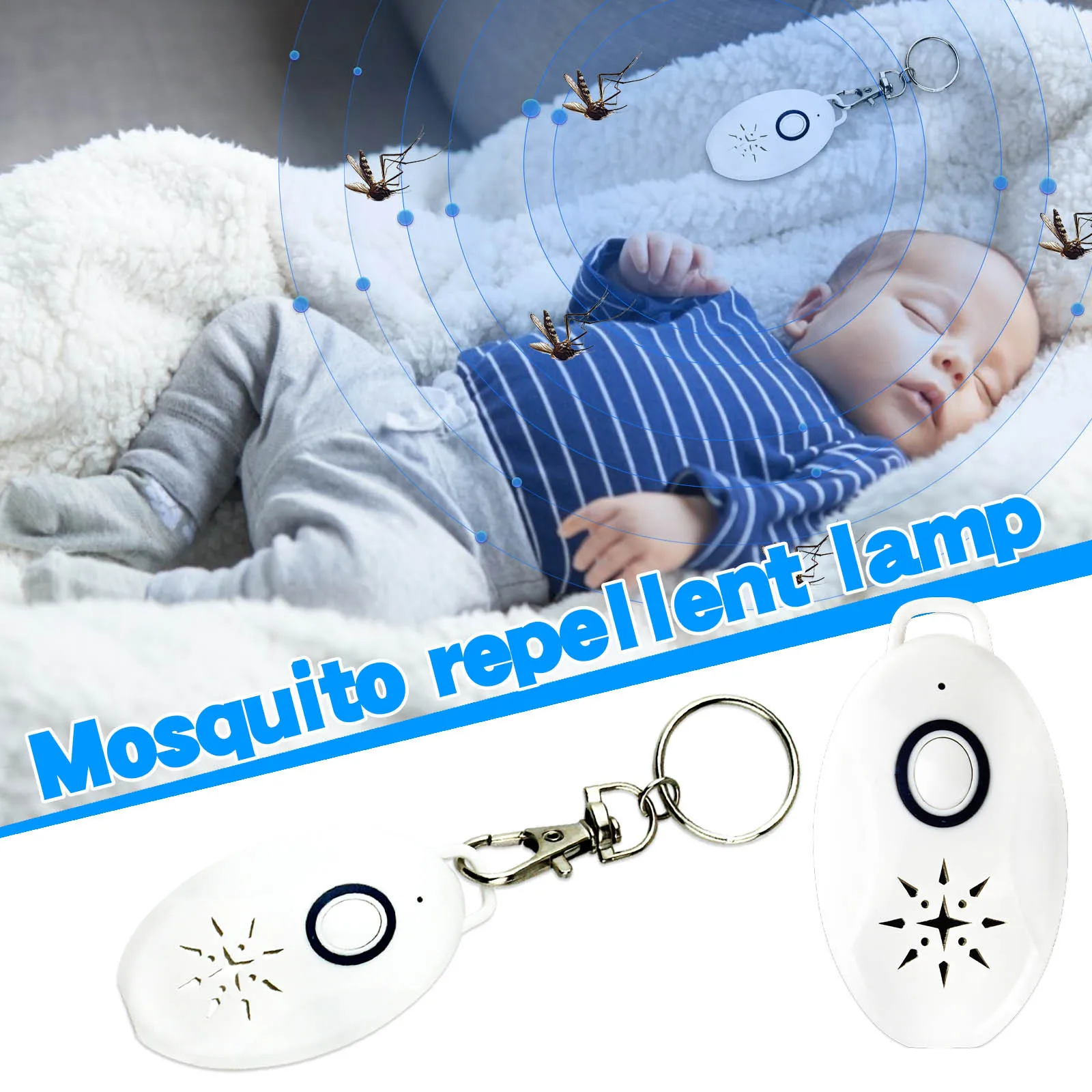 

Спрей для помещений 2PC Electronic Ul-trasonic Mini Usb Electric Fly Outdoor