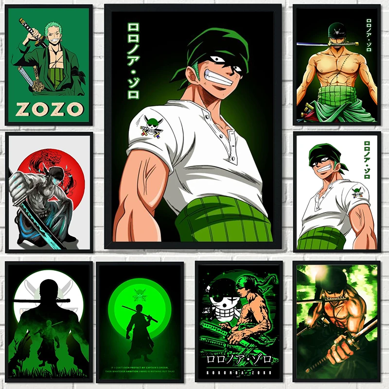 

Набор для алмазной живописи 5D DIY, японское аниме ророноа Зоро, алмазная вышивка, мозаика, искусство стразы, домашний декор, подарок